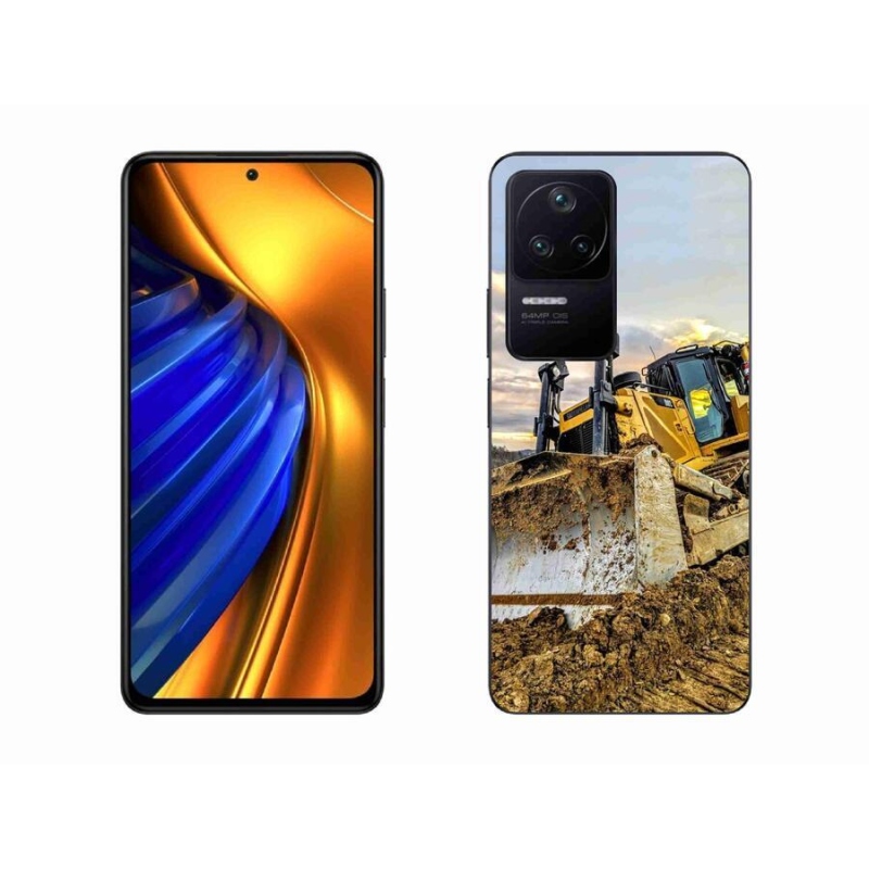 Gelový kryt mmCase na mobil Xiaomi Poco F4 - bagr