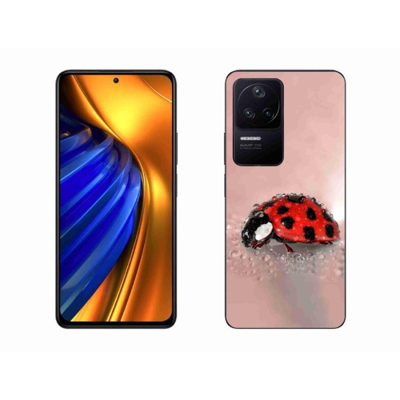 Gelový kryt mmCase na mobil Xiaomi Poco F4 - beruška