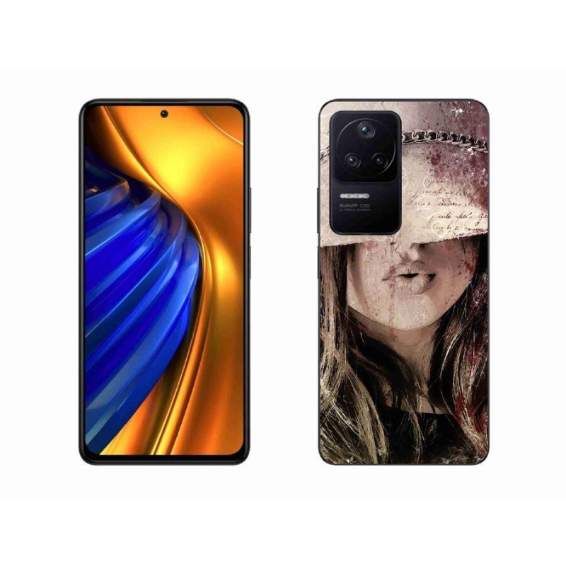 Gelový kryt mmCase na mobil Xiaomi Poco F4 - dívka
