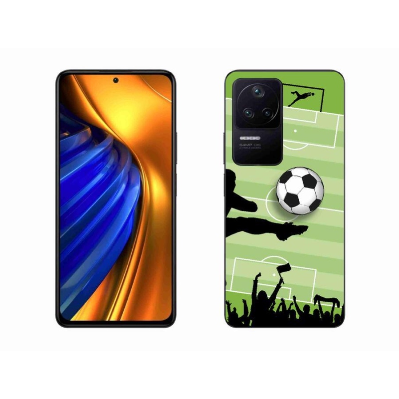 Gelový kryt mmCase na mobil Xiaomi Poco F4 - fotbal 3