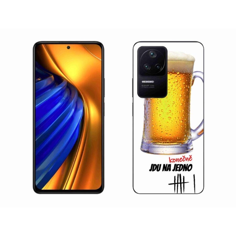 Gelový kryt mmCase na mobil Xiaomi Poco F4 - jdu na jedno