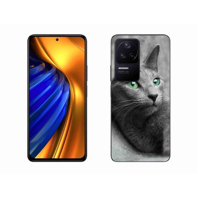 Gelový kryt mmCase na mobil Xiaomi Poco F4 - kočka 2