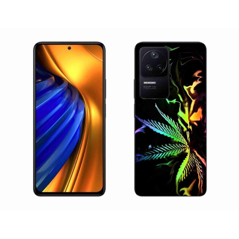 Gelový kryt mmCase na mobil Xiaomi Poco F4 - konopí 2