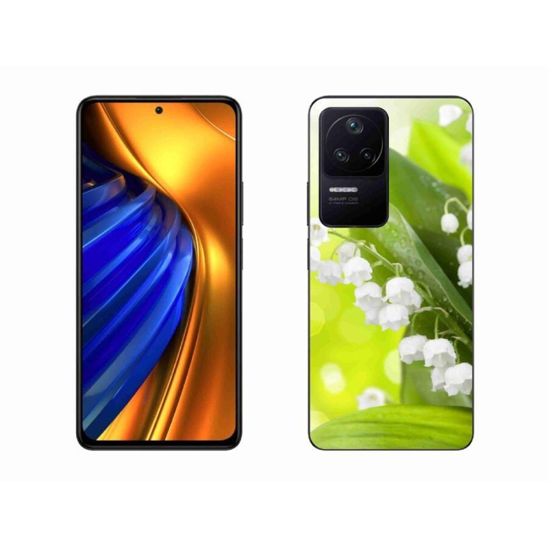 Gelový kryt mmCase na mobil Xiaomi Poco F4 - konvalinka