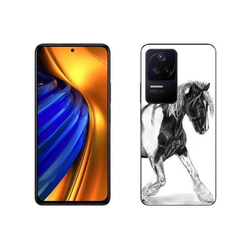 Gelový kryt mmCase na mobil Xiaomi Poco F4 - kůň