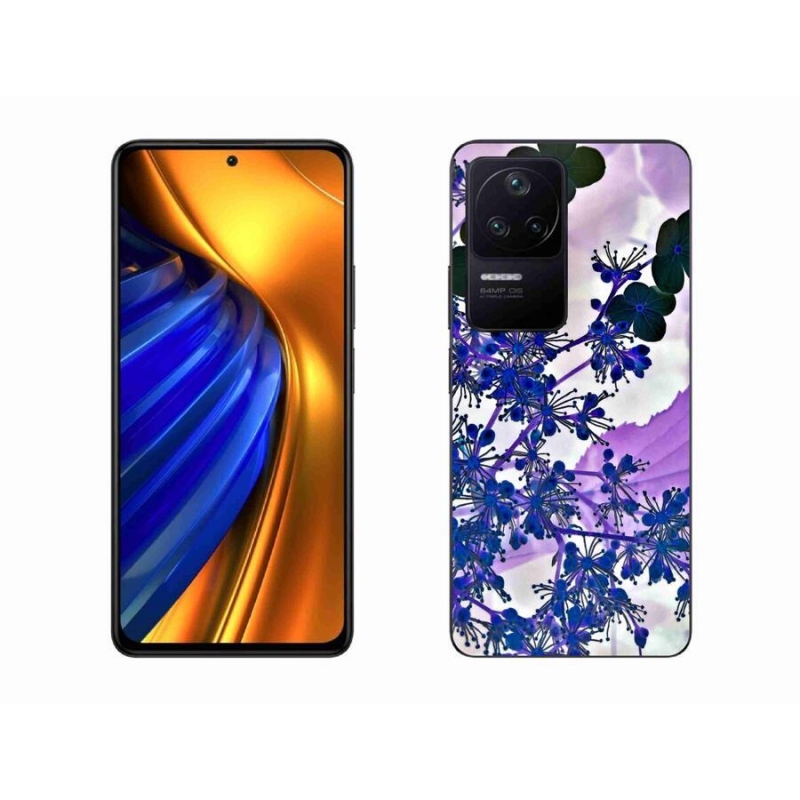 Gelový kryt mmCase na mobil Xiaomi Poco F4 - květ hortenzie