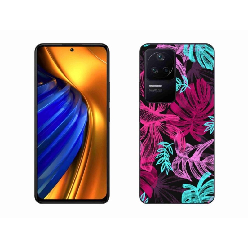Gelový kryt mmCase na mobil Xiaomi Poco F4 - květiny 1