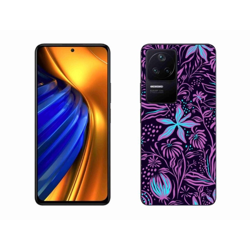 Gelový kryt mmCase na mobil Xiaomi Poco F4 - květiny 2
