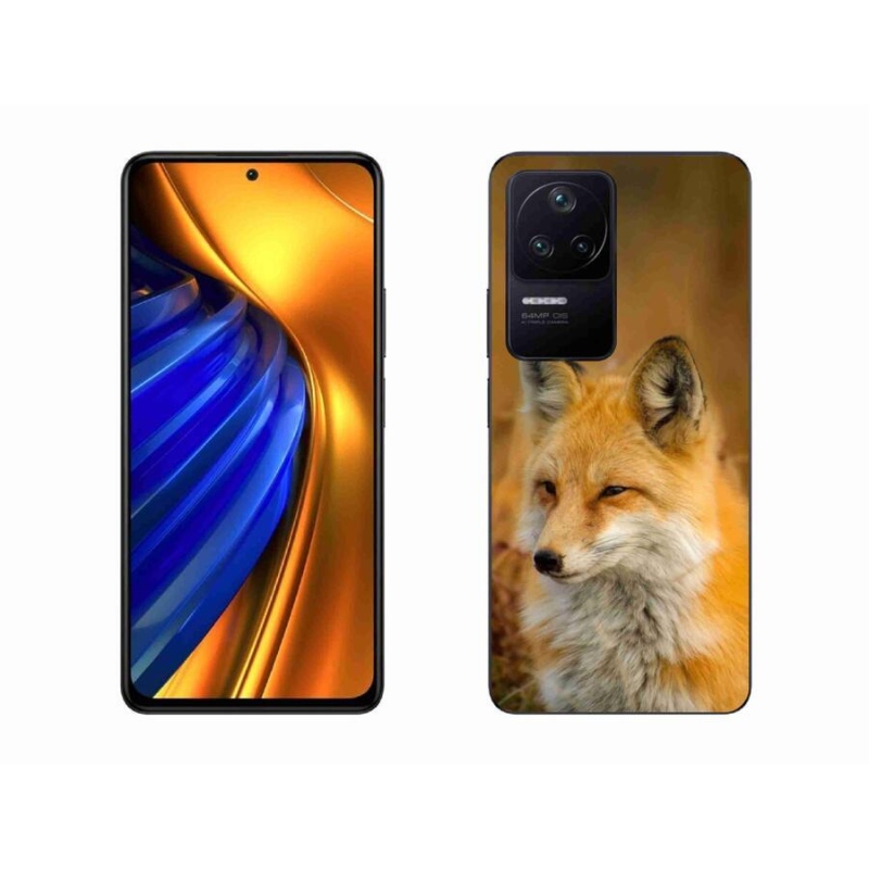 Gelový kryt mmCase na mobil Xiaomi Poco F4 - liška