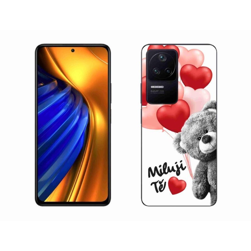 Gelový kryt mmCase na mobil Xiaomi Poco F4 - miluji Tě