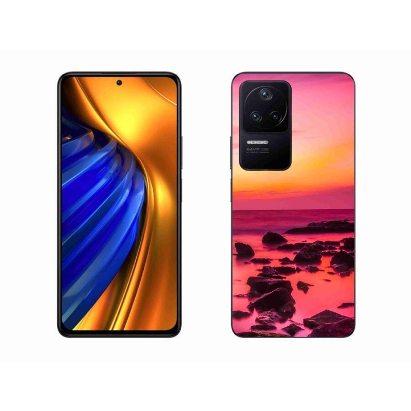 Gelový kryt mmCase na mobil Xiaomi Poco F4 - moře a záře