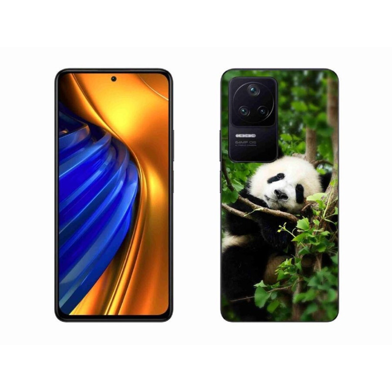 Gelový kryt mmCase na mobil Xiaomi Poco F4 - panda