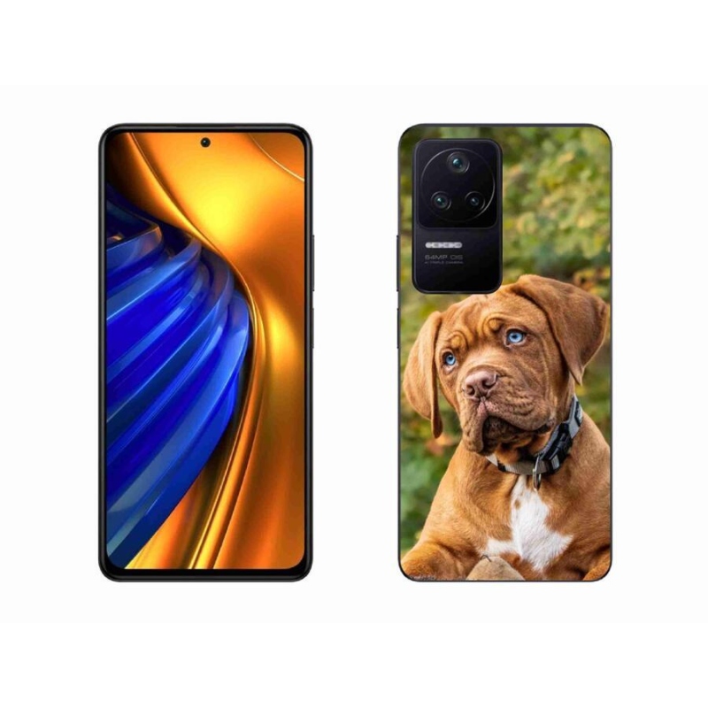 Gelový kryt mmCase na mobil Xiaomi Poco F4 - štěně