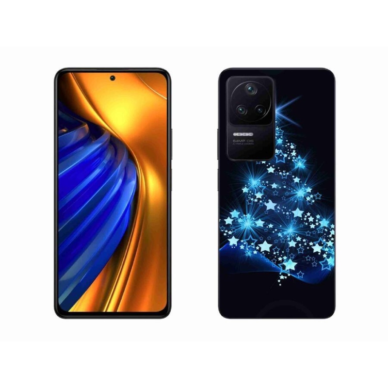 Gelový kryt mmCase na mobil Xiaomi Poco F4 - vánoční stromek