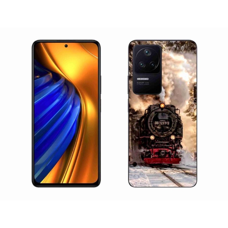 Gelový kryt mmCase na mobil Xiaomi Poco F4 - vlak