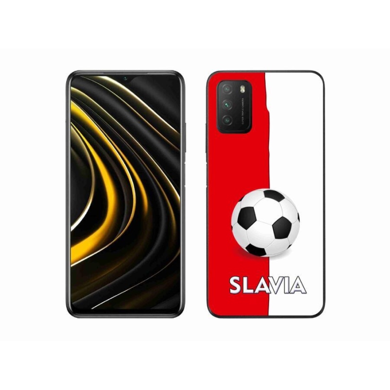 Gelový kryt mmCase na mobil Xiaomi Poco M3 - fotbal 2