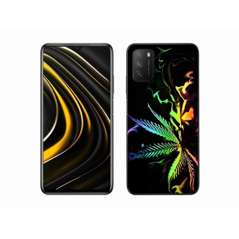 Gelový kryt mmCase na mobil Xiaomi Poco M3 - konopí 2
