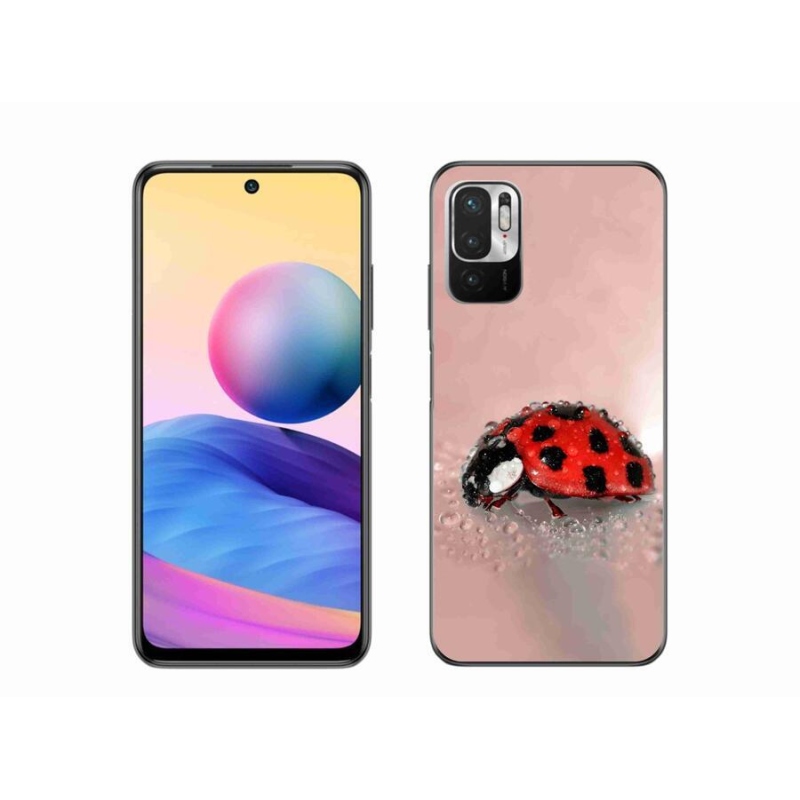 Gelový kryt mmCase na mobil Xiaomi Poco M3 Pro/5G - beruška