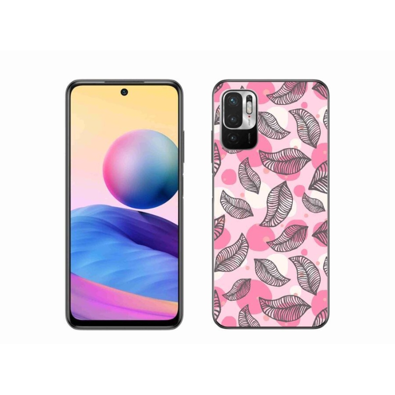Gelový kryt mmCase na mobil Xiaomi Poco M3 Pro/5G - kreslené padající listy