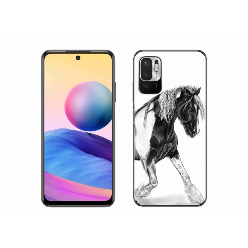 Gelový kryt mmCase na mobil Xiaomi Poco M3 Pro/5G - kůň