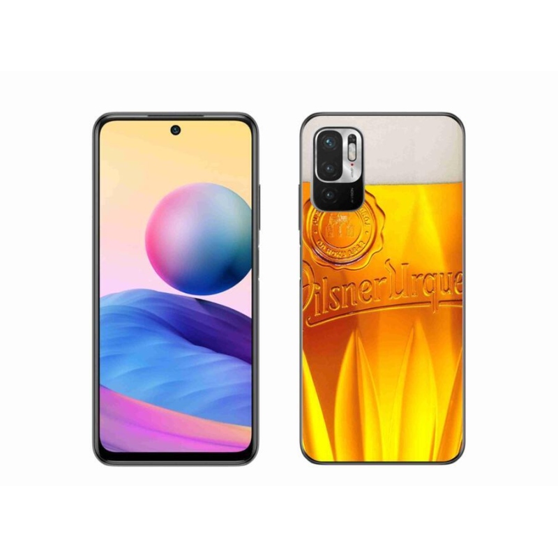 Gelový kryt mmCase na mobil Xiaomi Poco M3 Pro/5G - pivo
