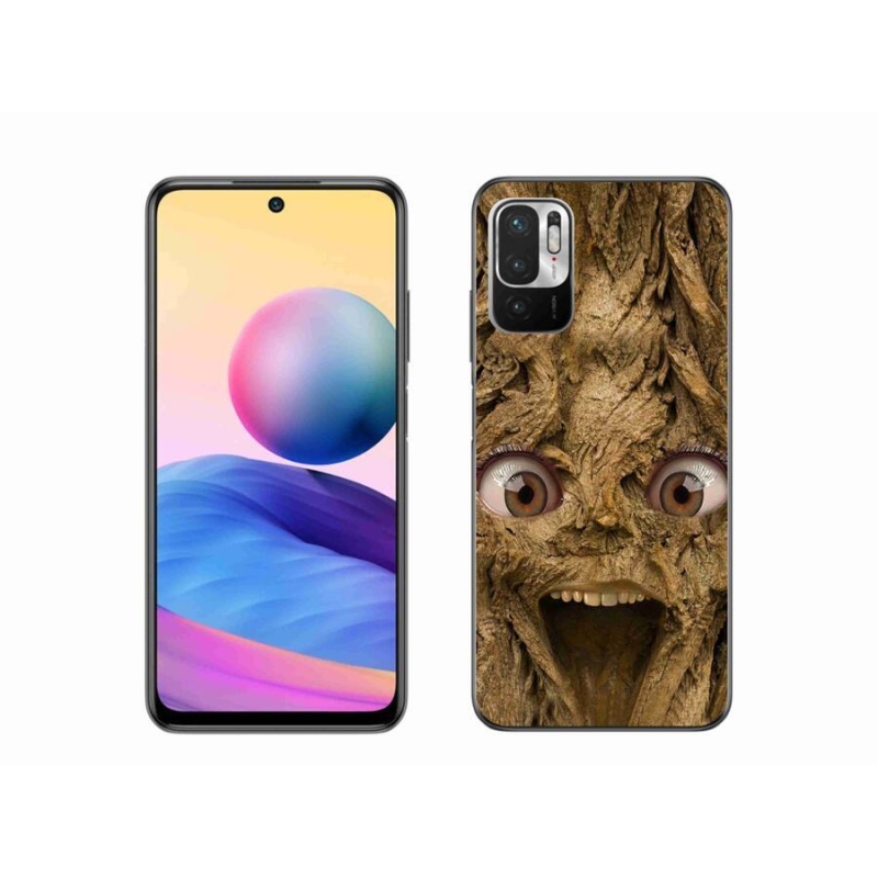 Gelový kryt mmCase na mobil Xiaomi Poco M3 Pro/5G - veselý strom s očima