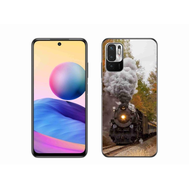Gelový kryt mmCase na mobil Xiaomi Poco M3 Pro/5G - vlak 1