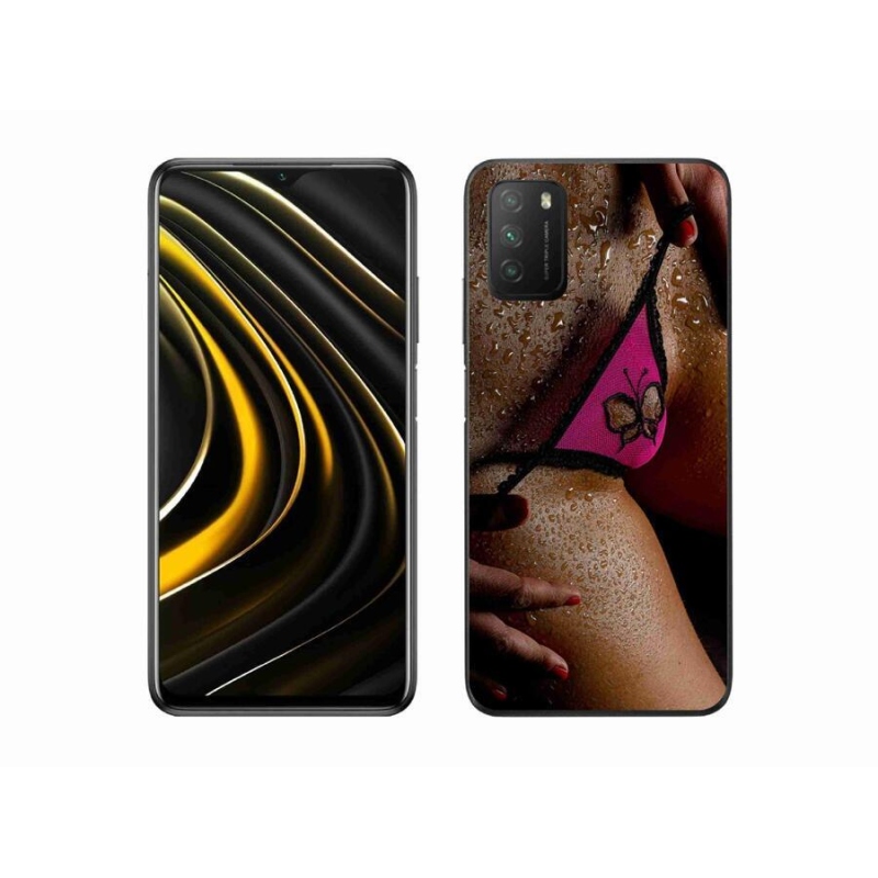 Gelový kryt mmCase na mobil Xiaomi Poco M3 - sexy žena