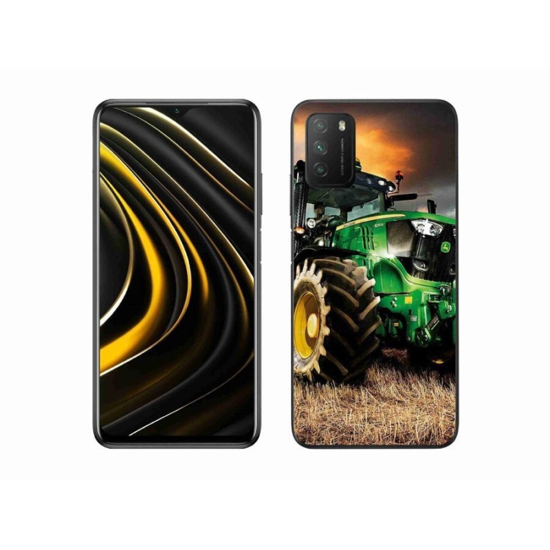 Gelový kryt mmCase na mobil Xiaomi Poco M3 - traktor