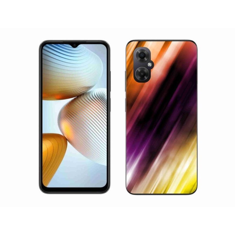 Gelový kryt mmCase na mobil Xiaomi Poco M4 5G - abstraktní vzor 5