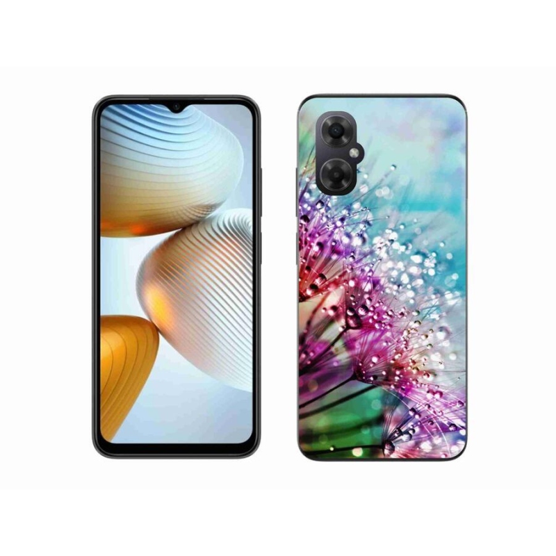 Gelový kryt mmCase na mobil Xiaomi Poco M4 5G - barevné květy