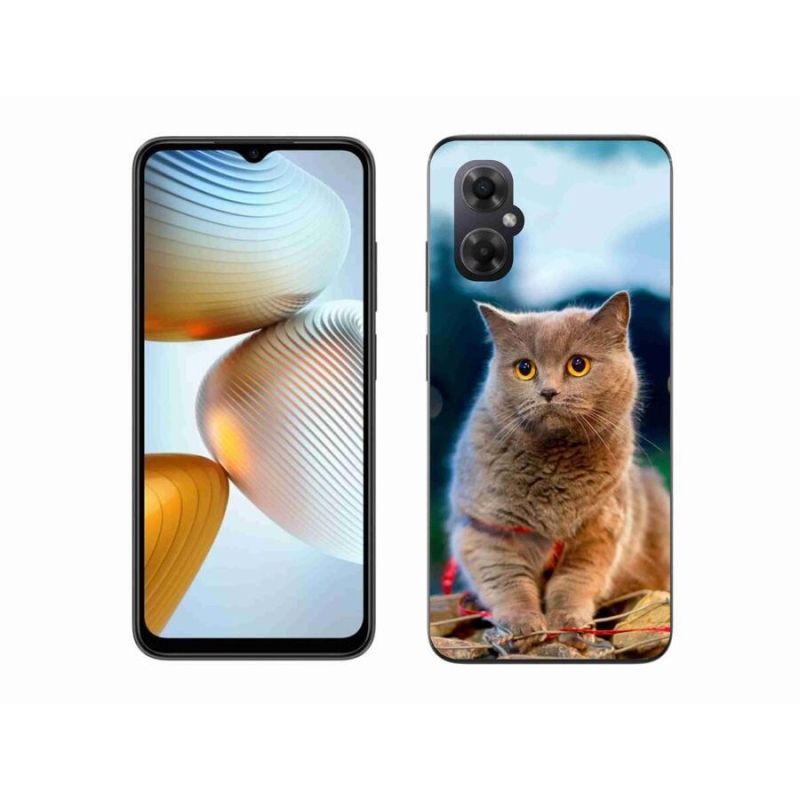 Gelový kryt mmCase na mobil Xiaomi Poco M4 5G - britská modrá 2