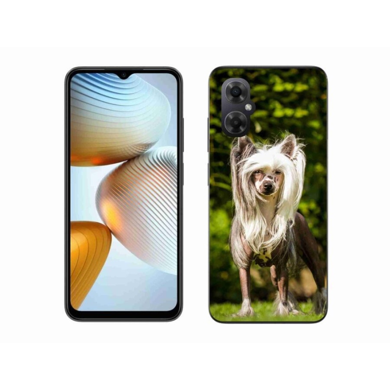 Gelový kryt mmCase na mobil Xiaomi Poco M4 5G - čínský chocholatý pes
