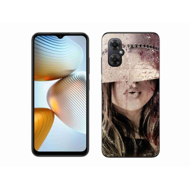 Gelový kryt mmCase na mobil Xiaomi Poco M4 5G - dívka