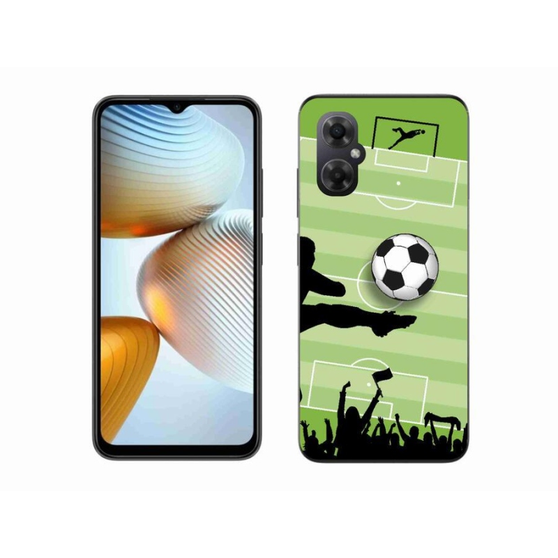 Gelový kryt mmCase na mobil Xiaomi Poco M4 5G - fotbal 3