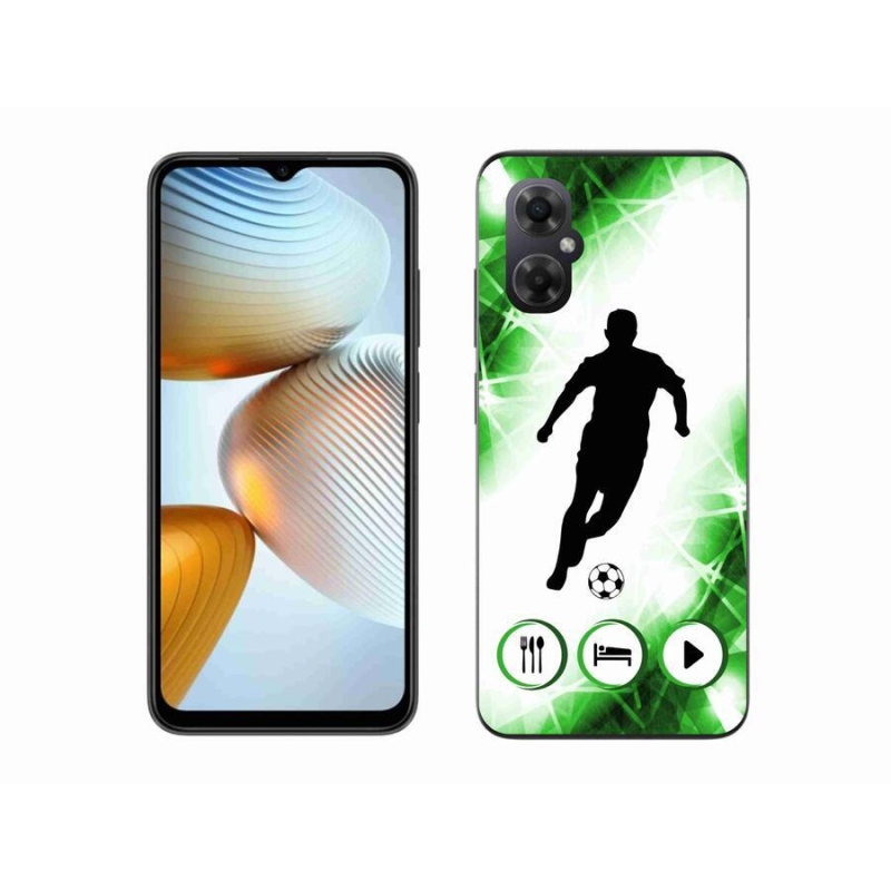 Gelový kryt mmCase na mobil Xiaomi Poco M4 5G - fotbalista