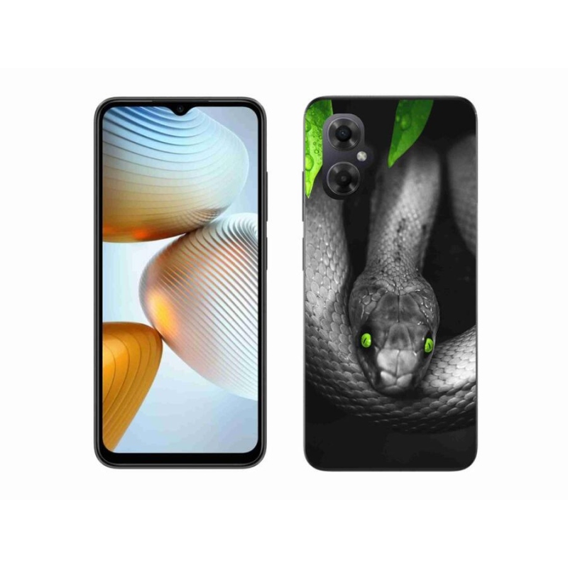 Gelový kryt mmCase na mobil Xiaomi Poco M4 5G - had