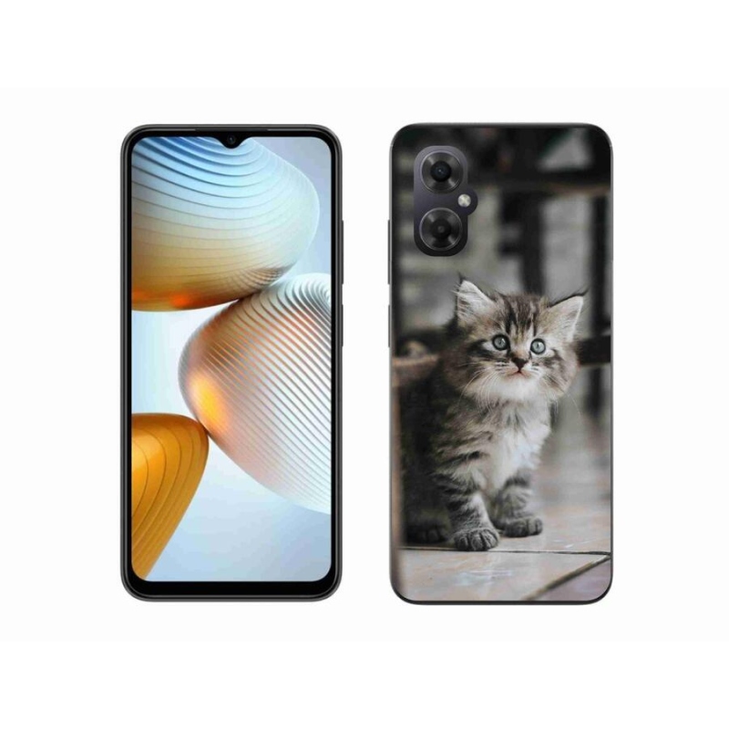 Gelový kryt mmCase na mobil Xiaomi Poco M4 5G - koťátko