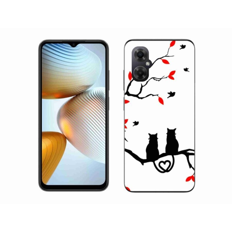Gelový kryt mmCase na mobil Xiaomi Poco M4 5G - kočičí láska