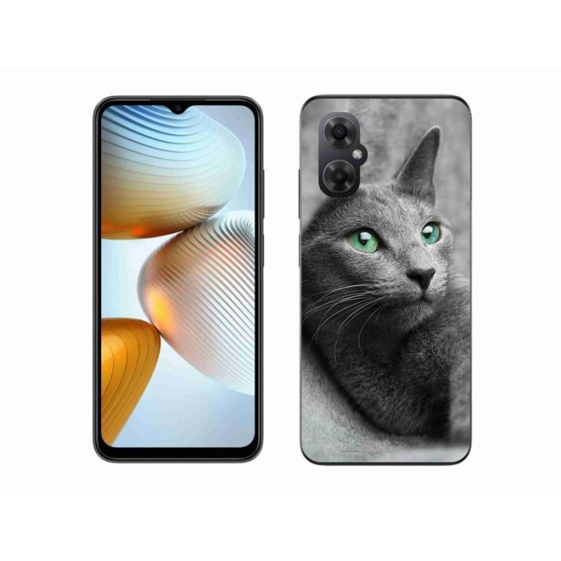 Gelový kryt mmCase na mobil Xiaomi Poco M4 5G - kočka 2