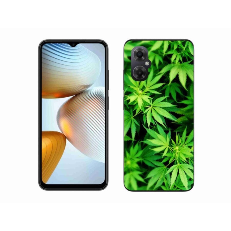 Gelový kryt mmCase na mobil Xiaomi Poco M4 5G - konopí 3