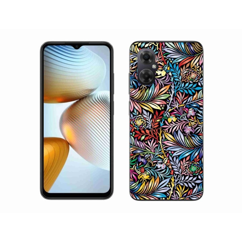 Gelový kryt mmCase na mobil Xiaomi Poco M4 5G - květiny 5