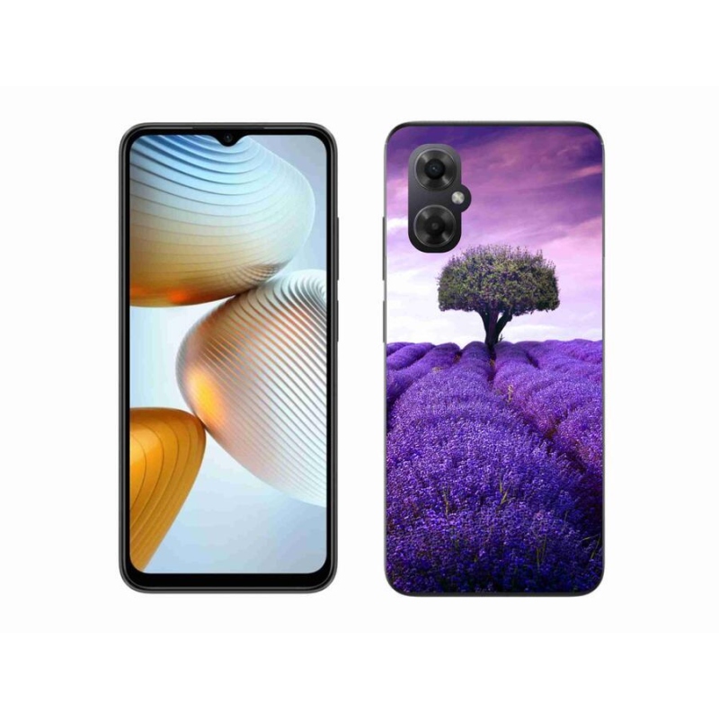 Gelový kryt mmCase na mobil Xiaomi Poco M4 5G - levandulová louka
