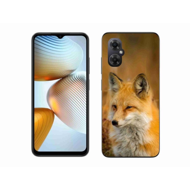 Gelový kryt mmCase na mobil Xiaomi Poco M4 5G - liška