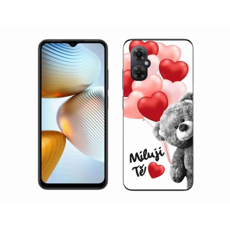 Gelový kryt mmCase na mobil Xiaomi Poco M4 5G - miluji Tě