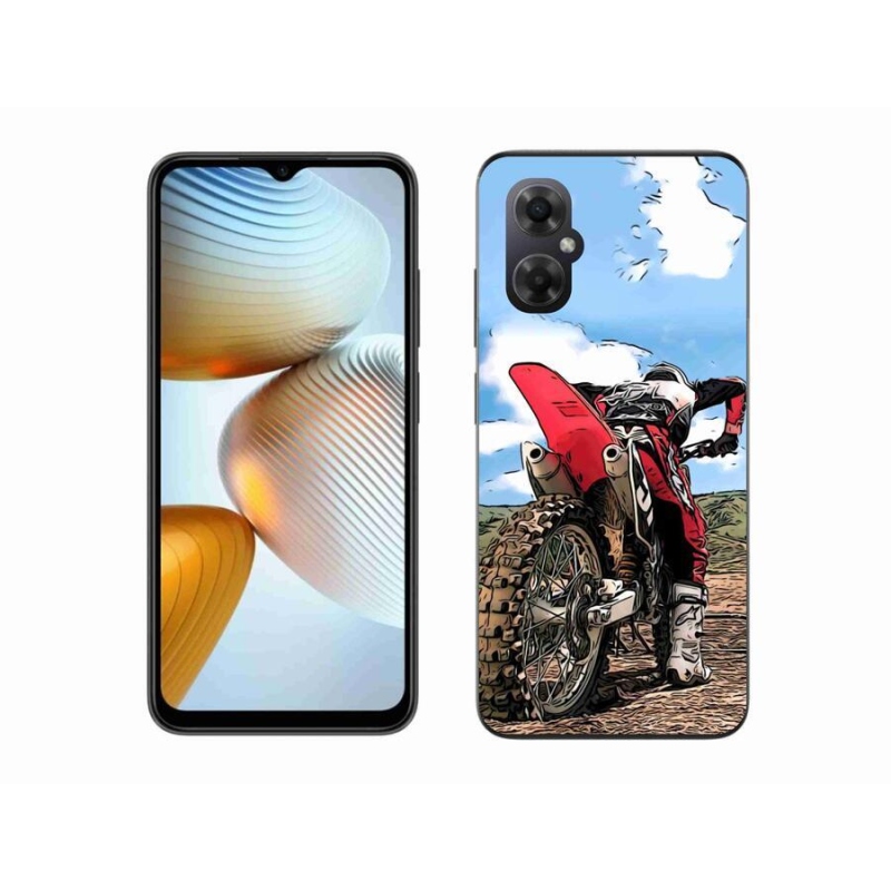 Gelový kryt mmCase na mobil Xiaomi Poco M4 5G - moto
