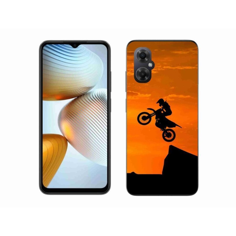 Gelový kryt mmCase na mobil Xiaomi Poco M4 5G - motocross