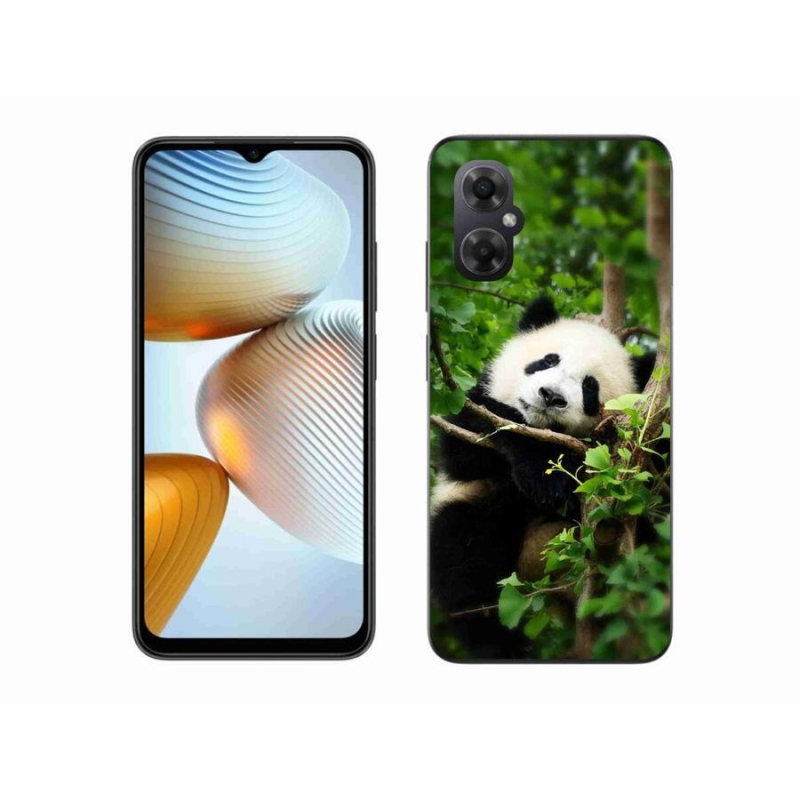 Gelový kryt mmCase na mobil Xiaomi Poco M4 5G - panda