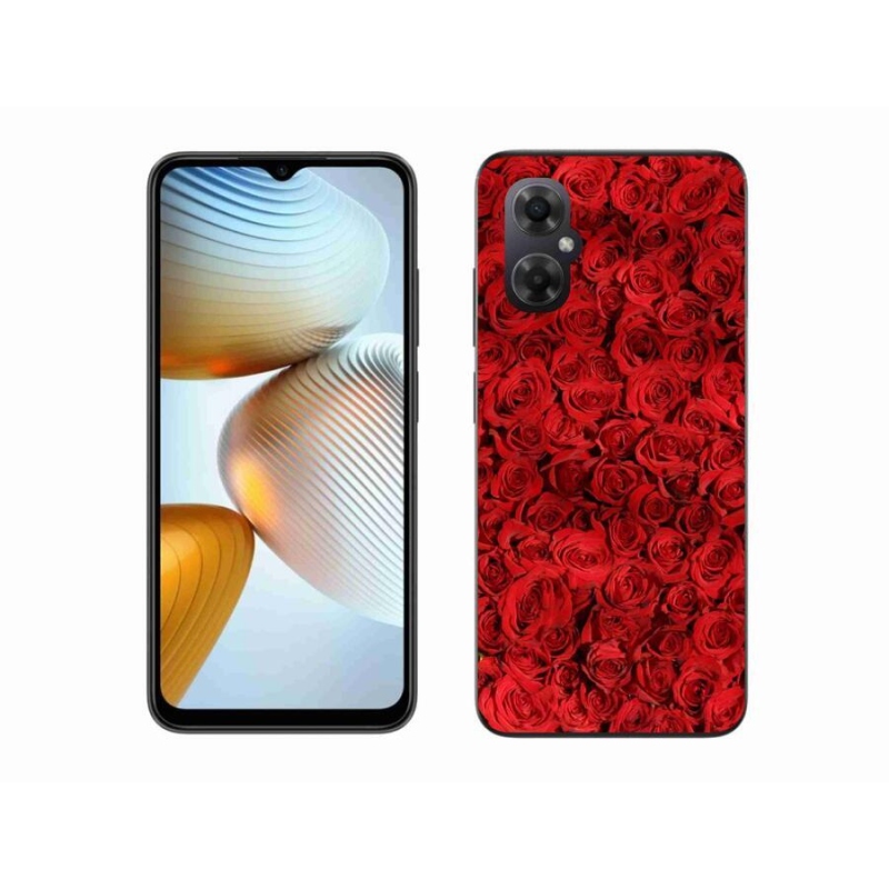 Gelový kryt mmCase na mobil Xiaomi Poco M4 5G - růže
