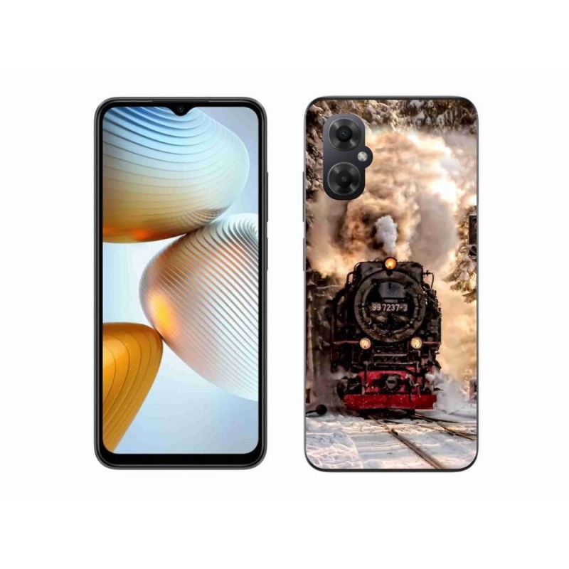 Gelový kryt mmCase na mobil Xiaomi Poco M4 5G - vlak